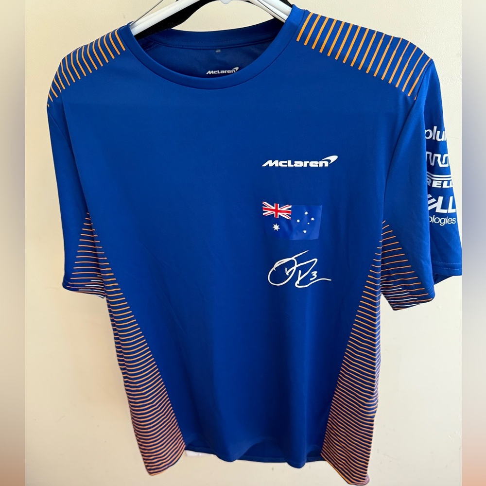 F1 McLaren Daniel Ricciardo Blue T-Shirt